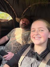 Look who wanted to sit in the tree stand tonight! No deer yet but already a  successful season!