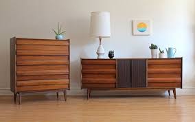 Mid Century Modern Lane Dresser Set Dresser Sets Mid Century Danish Furniture Mid Century Modern Dresser
