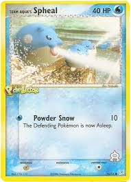 Spheal is an ice/water pokémon found in shoal cave in pokemmo. Team Aqua S Spheal Ex Team Magma Vs Team Aqua 56 Pokemon Card