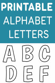 Free printable letters, whether they're actual letters (like to santa) or printable alphabet letters, come in handy for a variety of purposes. Printable Free Alphabet Templates