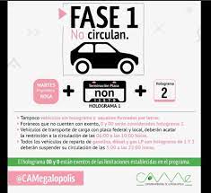 Su ámbito de aplicación se extiende a todas las delegaciones de la ciudad de méxico (cdmx o df) y a 18 municipios del estado de méxico. Activan Doble Hoy No Circula Por Contingencia Ambiental En La Cdmx Regeneracionmx