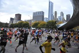 Maraton De Chicago 2012 Scenes Street View Landmarks