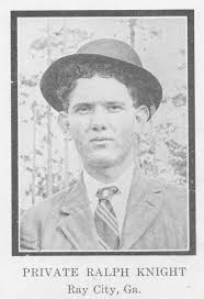 Ralph Knight ~ Ray City Soldier ~ WWI
