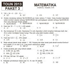 Check spelling or type a new query. 15 Paket Soal Latihan Ujian Sekolah Sd Mi Matematika Soalujian Net