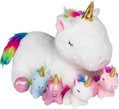 720 x 720 jpeg 51 кб. Mommy Unicorn Stuffy With 4 Baby Unicorns In Her Tummy Pixie Crush