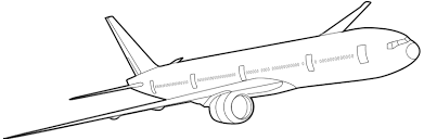 Clip art black and white football clipart #2021149 a c17 globemaster cargo plane gaining altitude in the air cartoon. Aircraft Clipart Aircraft Clip Art Images Hdclipartall