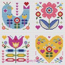 Maybe you would like to learn more about one of these? Tapestry Barn Folk Art Cards Cross Stitch Pattern