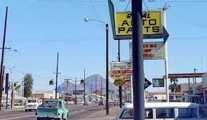 Looking East Towards Camelback Mountain In The 1960s Phoenix Arizona Youre On Camelback Road Near 12th Street From Camelback Mountain Camelback Arizona