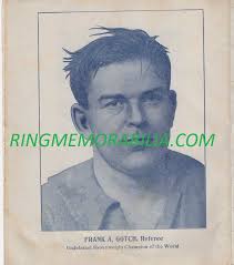 John Olin vs. Ed "Strangler" Lewis Original Wrestling Program May 2, 1917