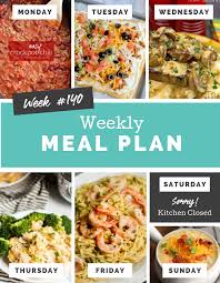 It's ideal for roasting turkeys, all kinds of beef and pork roasts, and even vegetables. Easy Weekly Meal Plan Week 140 Family Fresh Meals