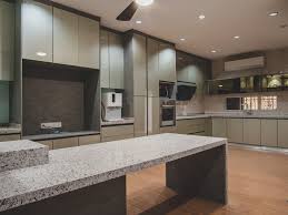 Complete kitchen with cabinet, island and with italian technology appliances. 4g Midtone Door Melamine Kitchen Cabinet Completed Kitchen Project Eq