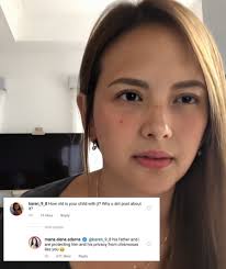 LOOK: Ellen Adarna Chides Netizen for Asking About Her Child Netizen: "How  old is your child with JL? Why you don't post about it?" Ellen: "His father  and I are protecting him
