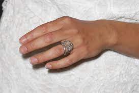 Pin On Celebrity Engagement And Wedding Rings