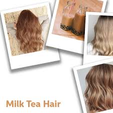 What makes it so flattering is that it's very much in the middle—in. Milk Tea Hair Color Formulas Wella Professionals
