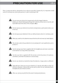 Our expert information will help you to understand metal detecting types, depth, pinpointing try to keep in mind what is important when choosing your detector. 228 Metal Detector User Manual Uk V 3 0 Xplorer