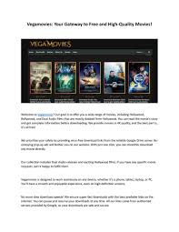 gregorygunterlaw - Vegamovies Your Gateway to Free and High-Quality Movies!  - Page 1 - Created with Publitas.com