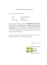 I gusti ngurah made karangasem. Implementasi Nilai Nilai Keteladanan Ir Soekarno Dalam Pembelajaran Sejarah Kelas Xi Ips Di Sma Negeri 1 Tawangsari Kabupaten Sukoharjo Uns Institutional Repository