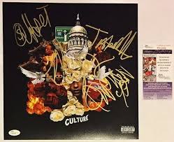 Migos' culture iii is just days away from being released after several delays, and the dynamic trio has released the cover art. Migos Complete Signed 12x12 Brand New Culture Album Cover Photo Autograph Jsa 339 99 Picclick