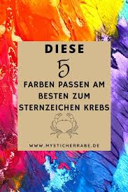 Der krebs steht in enger verbindung mit dem mond. Diese 5 Farben Passen Am Besten Zum Sternzeichen Krebs