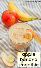 Weight gain smoothie recipes are an easy way to take in calories and protein. Apple Banana Smoothie Caroline S Cooking