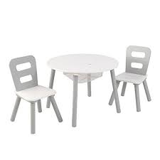 Kids Tables Kidkraft Round Table Chair Set Wht Gray Others White Gray You Can Get Additional Details At Round Table And Chairs Chair Set Round Storage