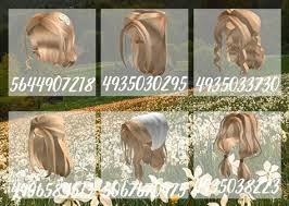 Hair codes in games like welcome to bloxburg are a great way to enhance a roblox character to get your avatar strutting around the playing world in style. B L O N D E B L O X B U R G H A I R C O D E S Zonealarm Results