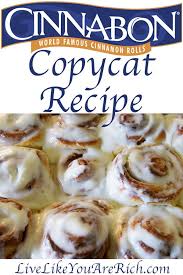 Cinnabon Copycat Recipe Recipe Recipes Cinnamon Rolls Homemade Copycat Recipes