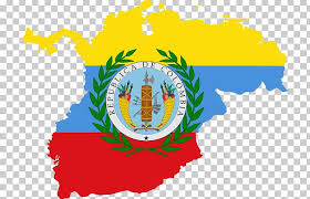 The image is png format with a clean transparent background. Flag Of Gran Colombia Flag Of Colombia United States Of Colombia Png Clipart Circle Colombia Flag