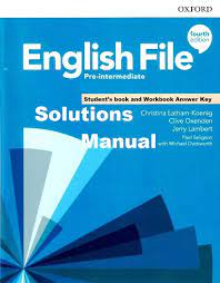 Solucionario dinamic workboog / solucionario de ingles 4 eso oxford mosaic de 2021 gratis : Solucionario English File Pre Intermediate 4ta Edicion Oxford Solucionarios