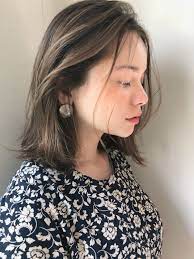 hair 中島 潮里 whyteさんのヘアスタイルスナップ id 445941 ショートのヘアスタイル ミディアムボブ ヘアスタイル