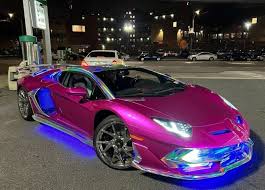 Nicki Minaj Goes All Pink in a Wrapped Lamborghini Aventador SVJ Roadster - autoevolution