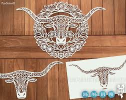 Download Clip Art Art Collectibles Cricut Paper Art Cow Mandala Svg Art Shadowbox Cricut Country Layered Paper Art 3d Paper Art Farm Cow Svg