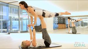 Partner yoga poses · 1. Partner Yoga Couples Yoga Youtube