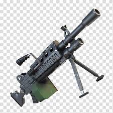 On the island, each player struggles to obtain the rarest weapons to quickly hunt down others to be the last to win the game. Fortnite Battle Royale Light Machine Gun Weapon Machine Gun Transparent Background Png Clipart Hiclipart