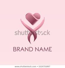 Modern Gradient Heart Logo Design Logo Design Heart Logo Design