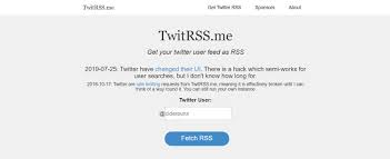 How to Create Your Own Twitter RSS Feed