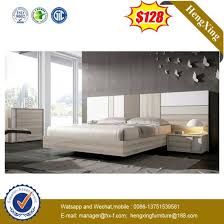 الصين أثاث غرف النوم مزدوجة الحجم من Melamine Hotel Wooden Room Bed غرفة نوم من الصين على Topchinasupplier Com