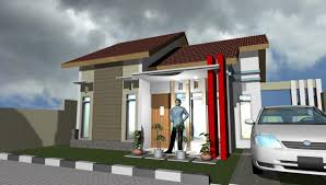 Denah rumah type 45 minimalis. Kumpulan Contoh Foto Dan Gambar Desain Rumah Mungil Terbaru Desain Rumah Perumahan