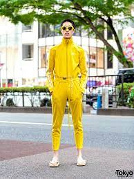Free shipping by amazon +5. Adidas Originals Yellow Track Suit Sandals Sunglasses In Harajuku Track Suit Men Tracksuit Yellow Tracksuit