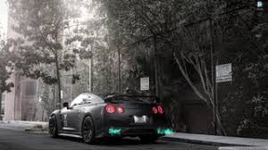 Outrun trailblaze car live wallpaper. Nissan Gtr With Green Exhaust Cars Live Wallpaper 3428 Download Free