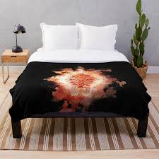 Sea Turtle Dark Watercolor Throw Blanket By Frolicswithdogs In 2020 Throw Blanket Sea Turtle Blanket