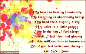 Get Well Soon Poems For Boyfriend Get Well Soon Get Well Soon Poems How Are You Feeling