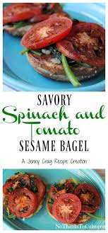 Here's where to order thanksgiving dinner to go or for pick up this year. Jenny Craig Recipe Creation Savory Spinach Tomato Sesame Bagel Recipe Jenny Craig Recipes Recipes Jenny Craig