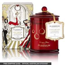 Glasshouse Night Before Christmas Candle Limited Edition In 2020 Christmas Scents Candle Night Christmas Candle