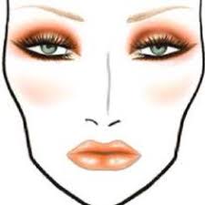 91 Best Makeup Face Chart Images Makeup Face Charts