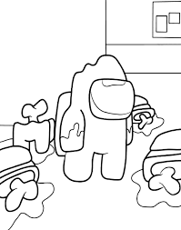 Does anyone know what name/where the dead body reported texture or text is. Among Us Impostor Coloring Pages Printable Coloring Pages