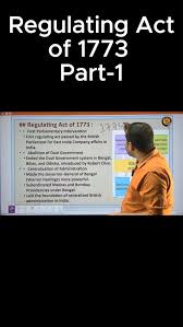 Regulating Act of 1773: The Dawn of ...