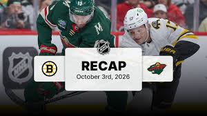Kirill Kaprizov celebrates during the Minnesota Wild’s 4-1 win over the Boston Bruins