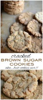 Cracked Brown Sugar Cookies Aka The Best Sugar Cookie Ever Foodie Chicks Rule Recipe Best Cookies Ever Best Sugar Cookies Brown Sugar Cookies