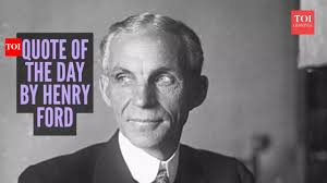 Quote of the day by Henry Ford: “If there is any one secret of success, it  lies in the ability to get the…”